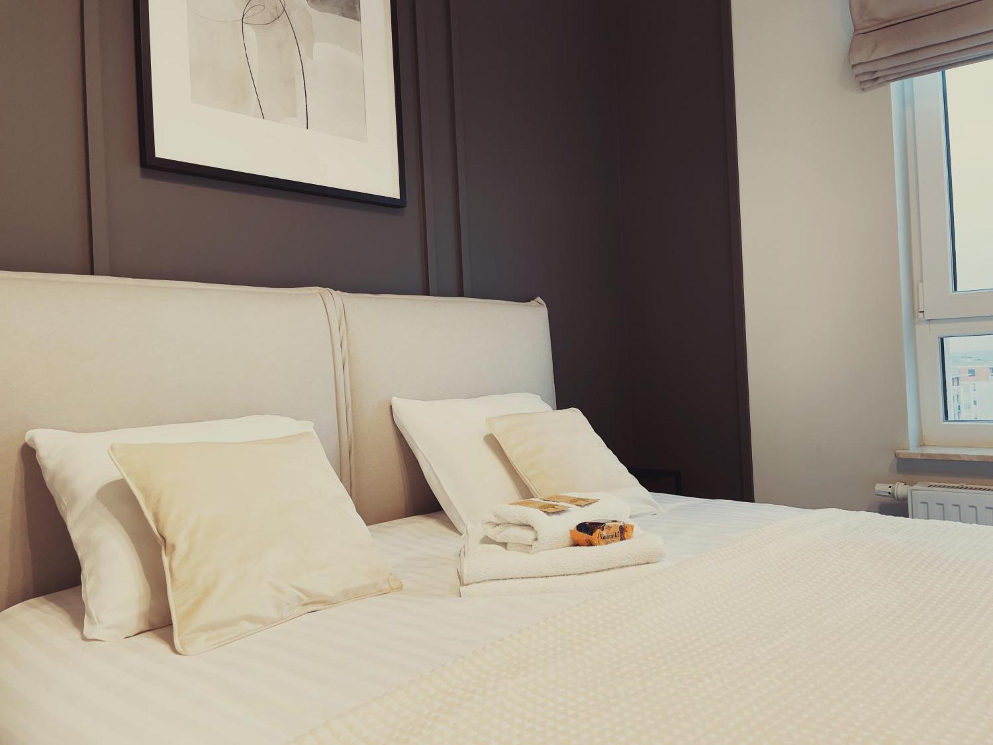 Finezja Apartment With Private Parking Torun Bagian luar foto